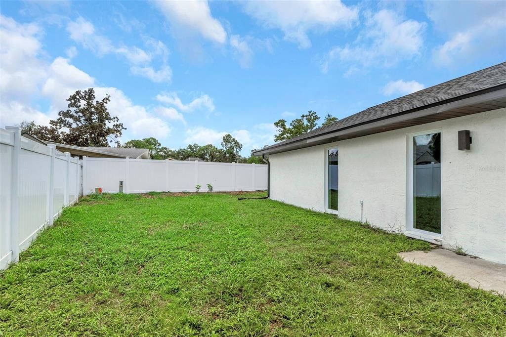 Backyard, Exterior
