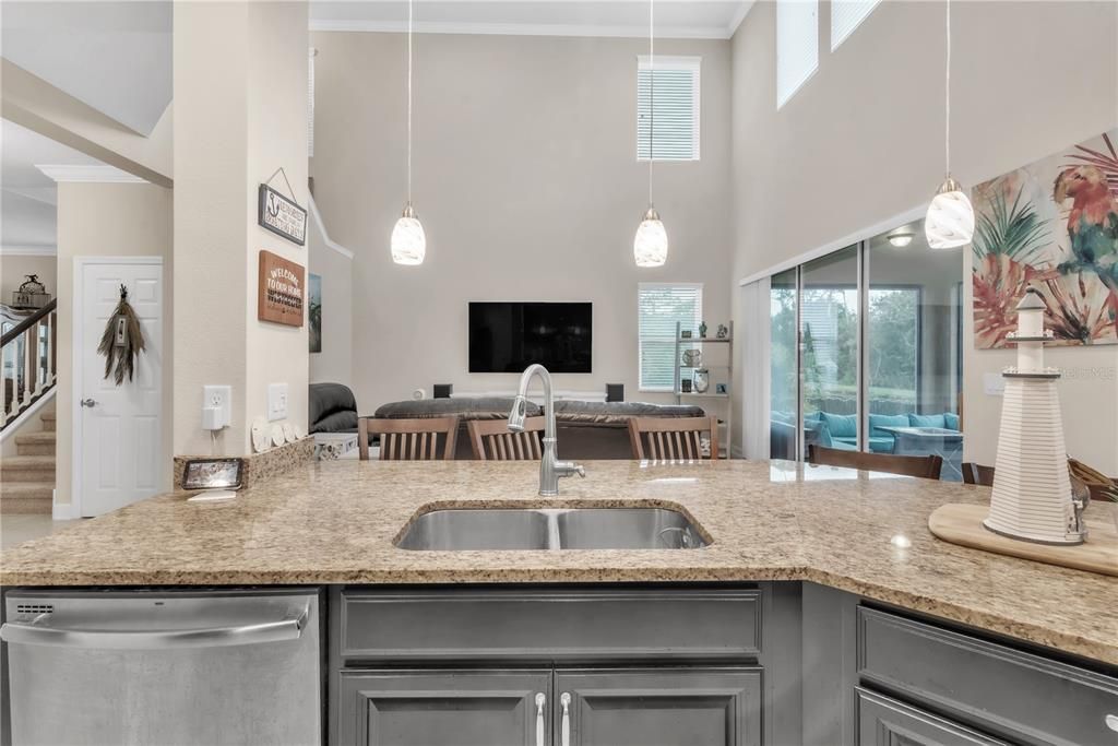 Interior, Kitchen, Pendant Lights