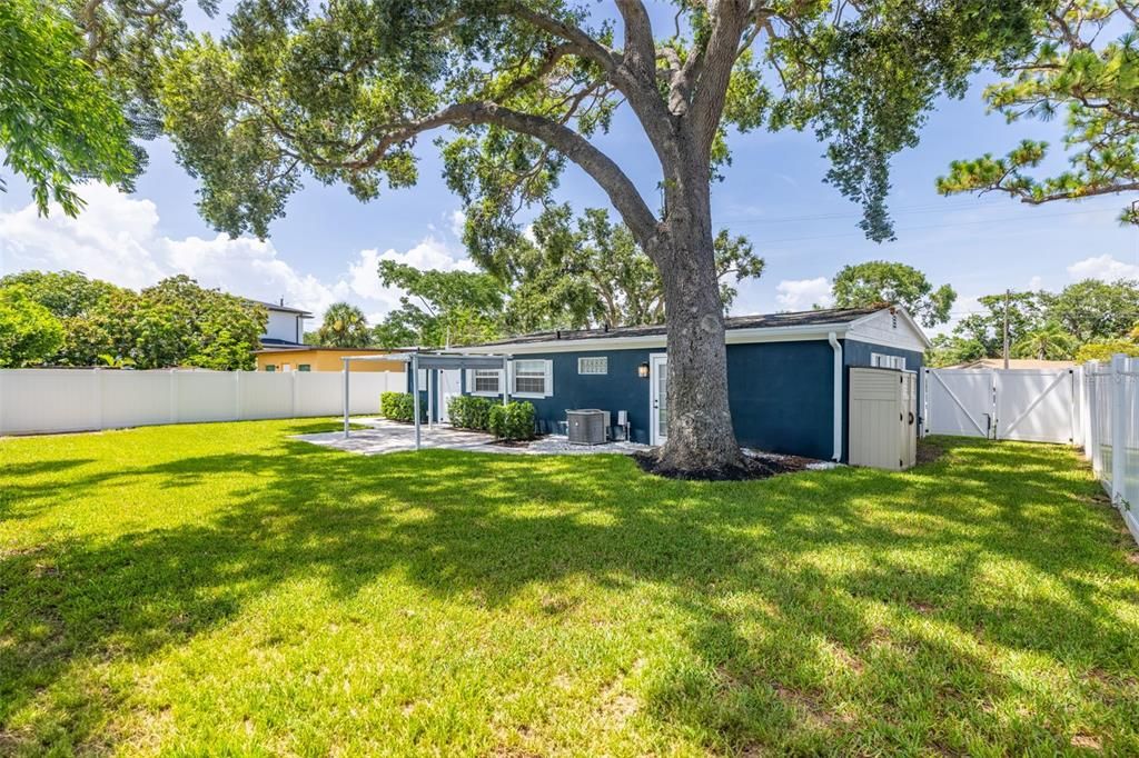 Backyard, Exterior