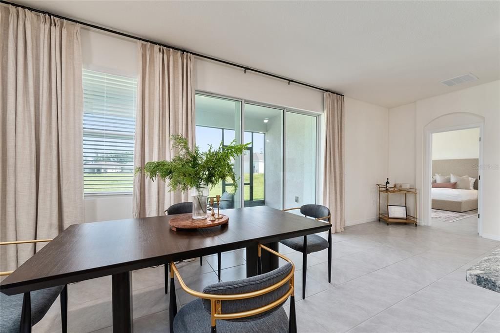 Bedroom, Dining room, Interior