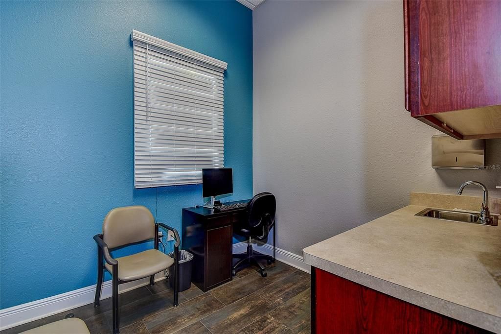 Home Office, Interior, Wood Texture Flooring