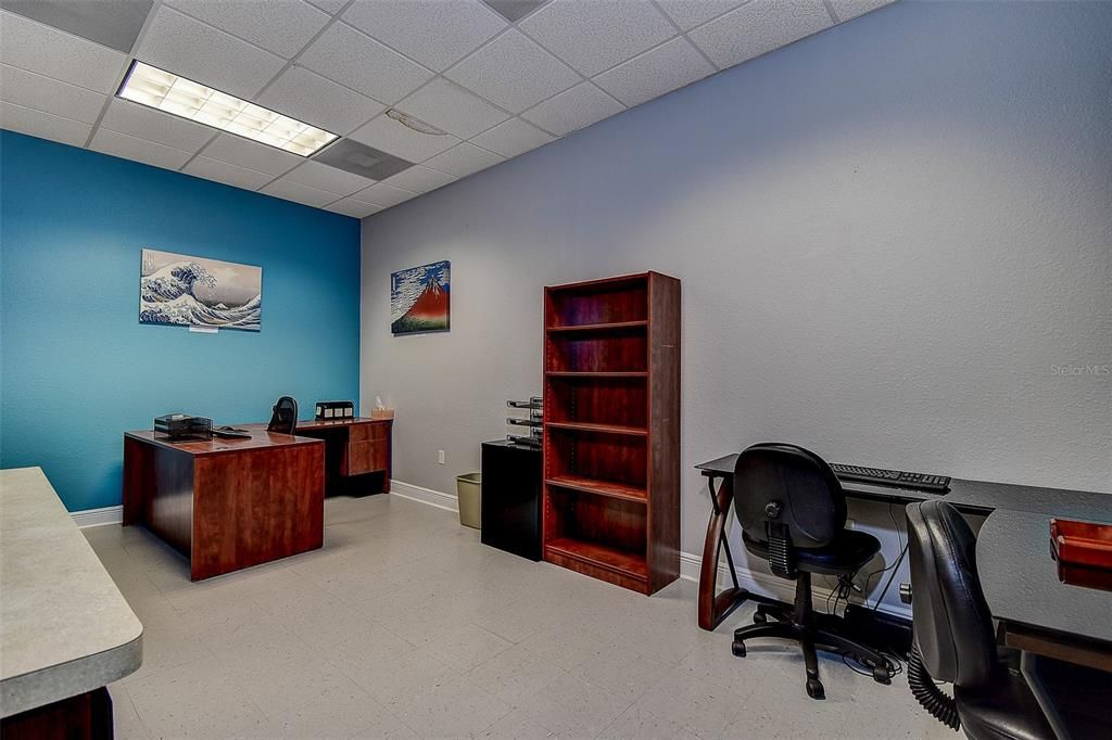 Home Office, Interior, Recessed Lighting