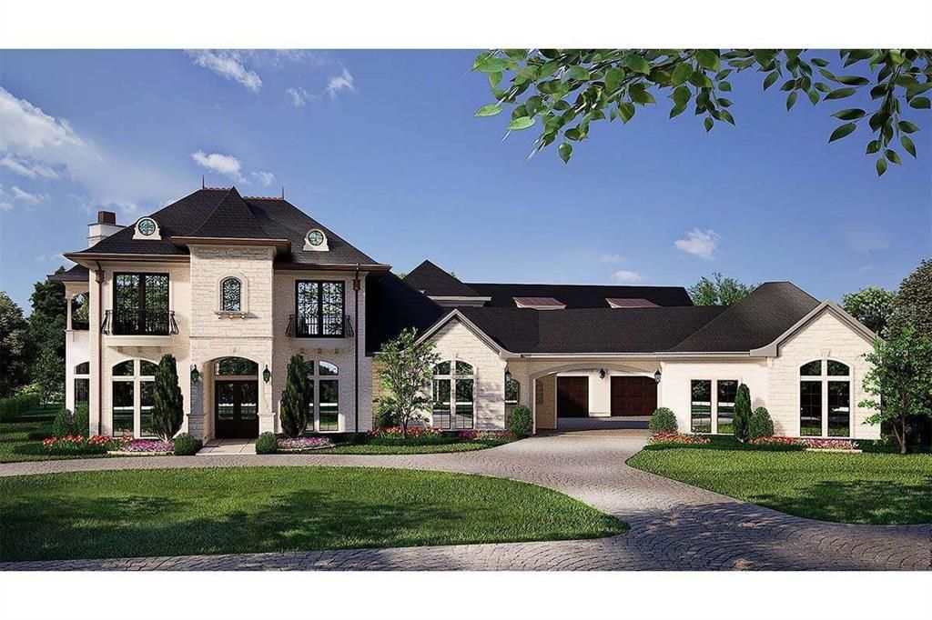 Exterior, Facade, French Provincial