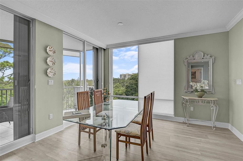 Dining room, Interior, Wood Texture Flooring
