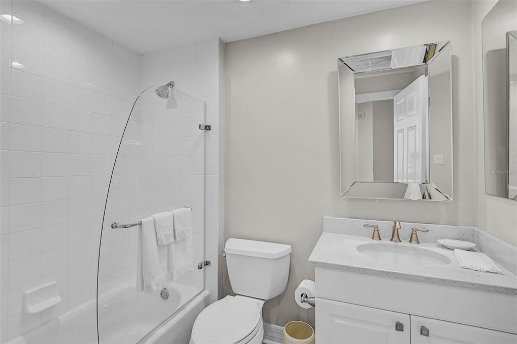 Bathroom, Glass Shower, Interior
