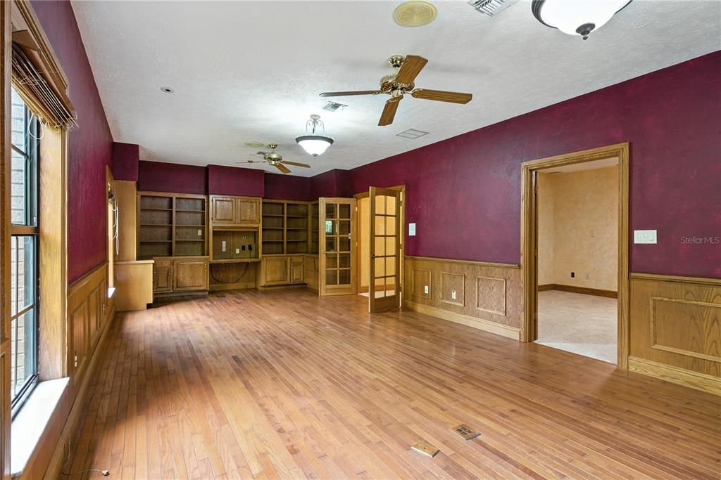 Empty room, Fireplace, Interior