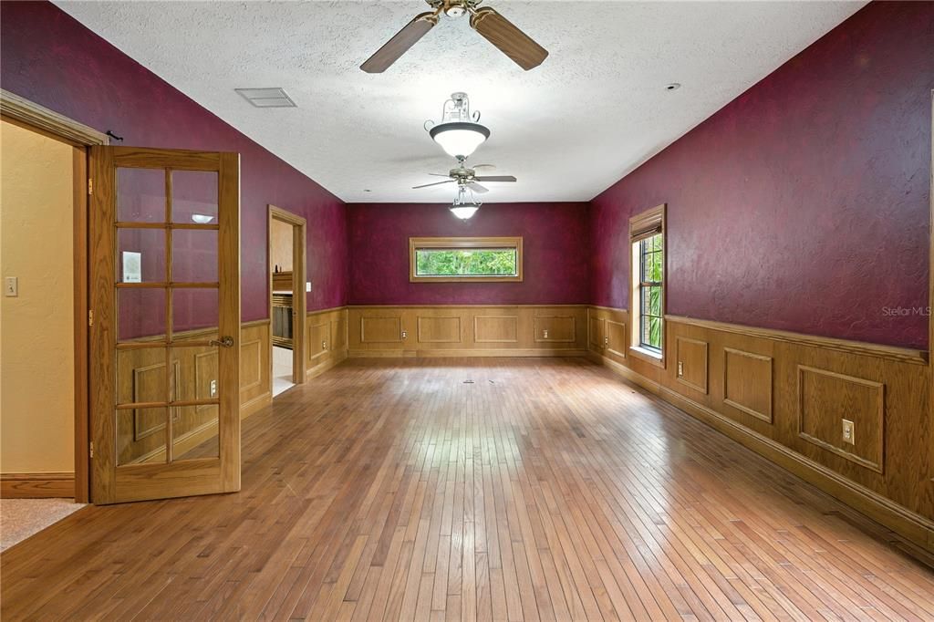 Empty room, Interior, Wood Texture Flooring