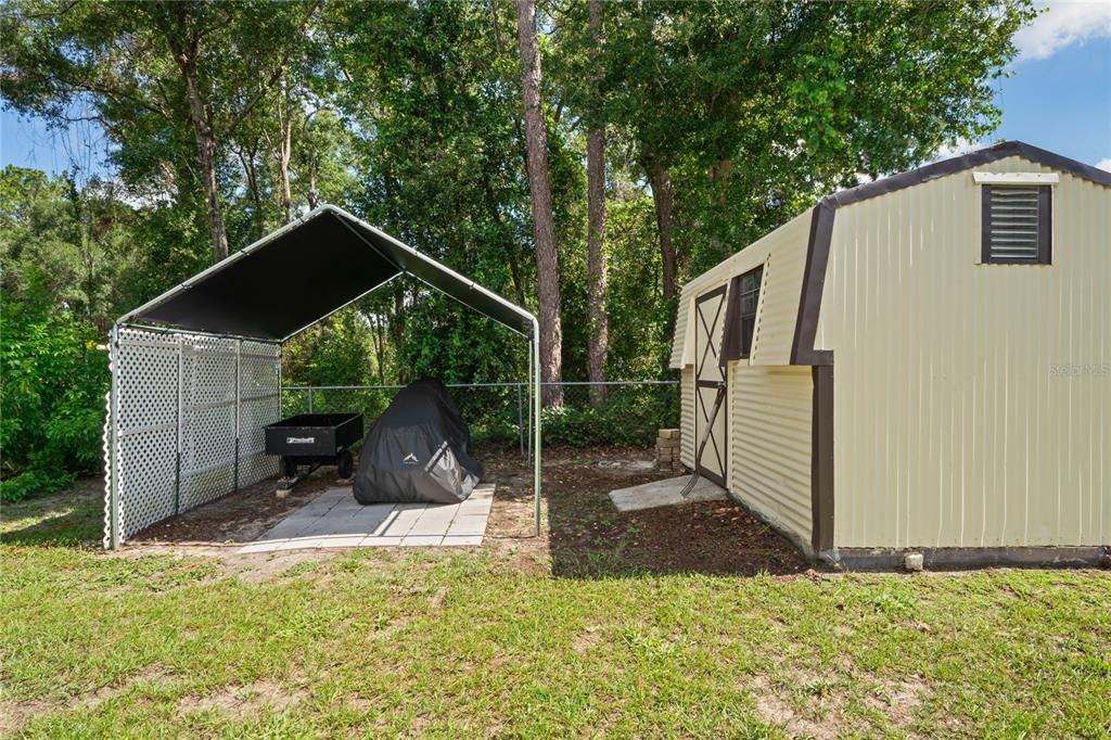 Backyard, Exterior