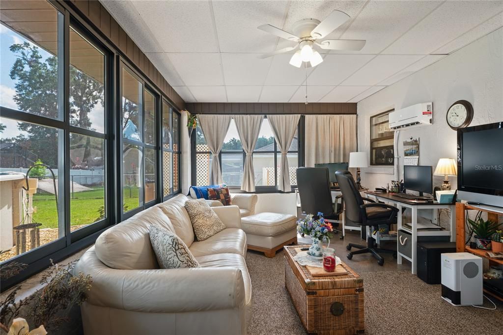 Home Office, Interior, Living room, Sun Room