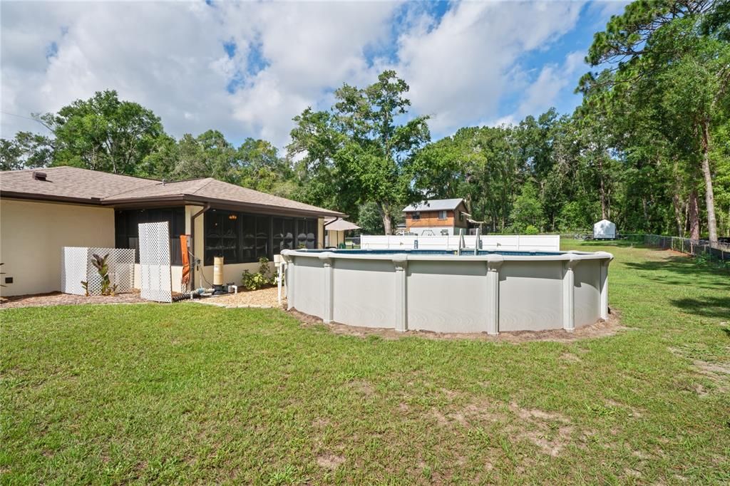 Backyard, Exterior, Pool