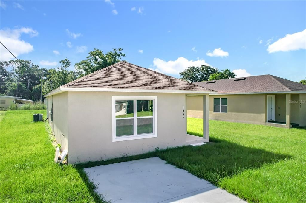 Backyard, Exterior