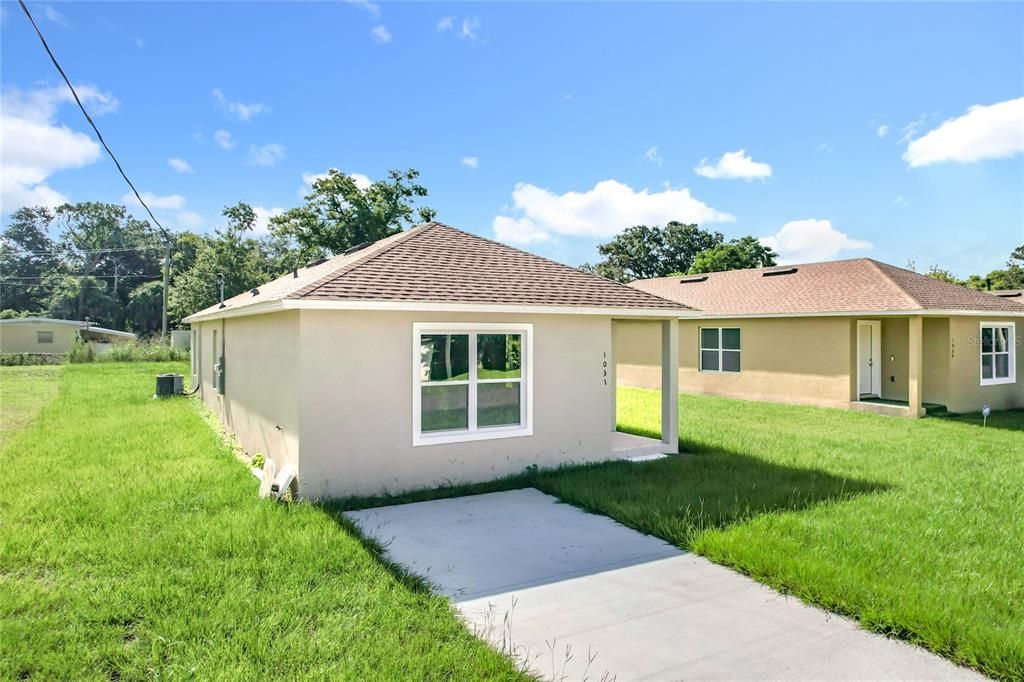 Backyard, Exterior