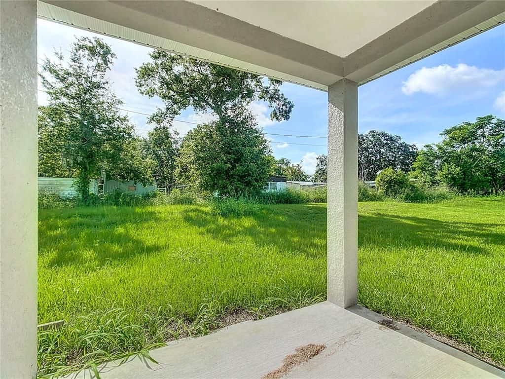 Backyard, Exterior