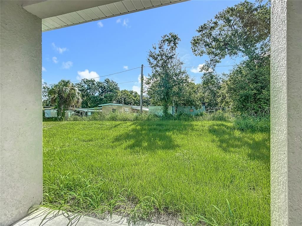 Backyard, Exterior