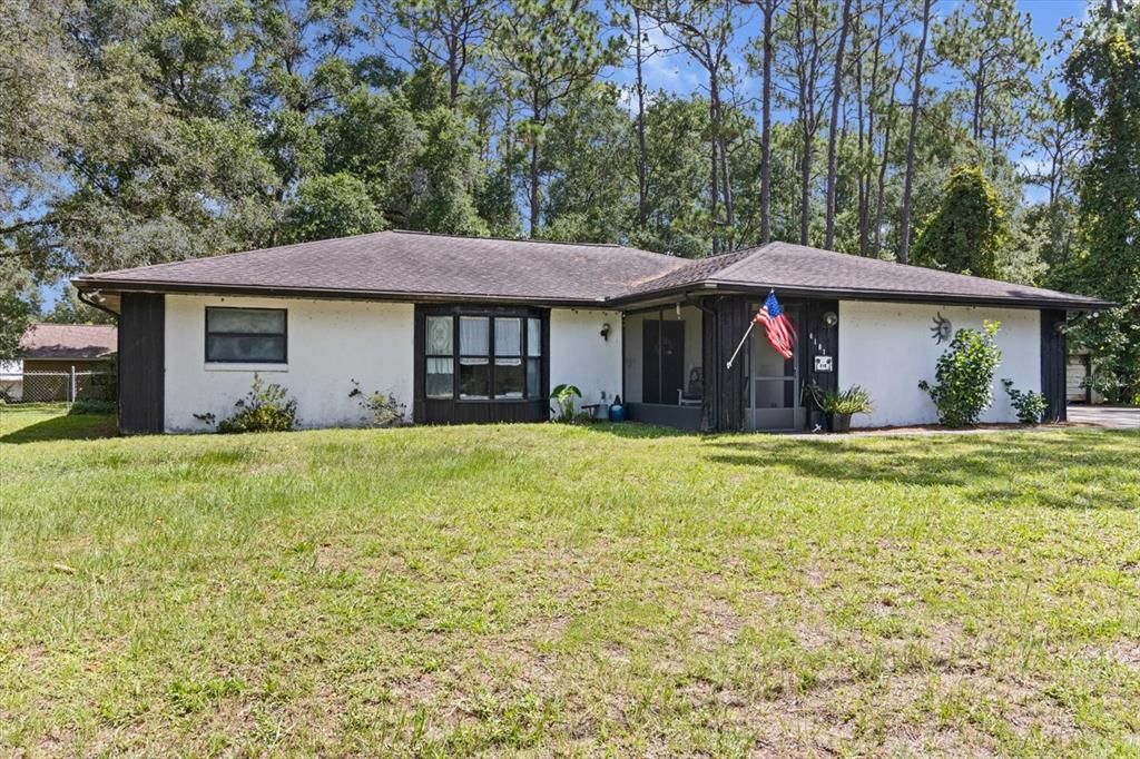 Backyard, Exterior, Facade, Ranch