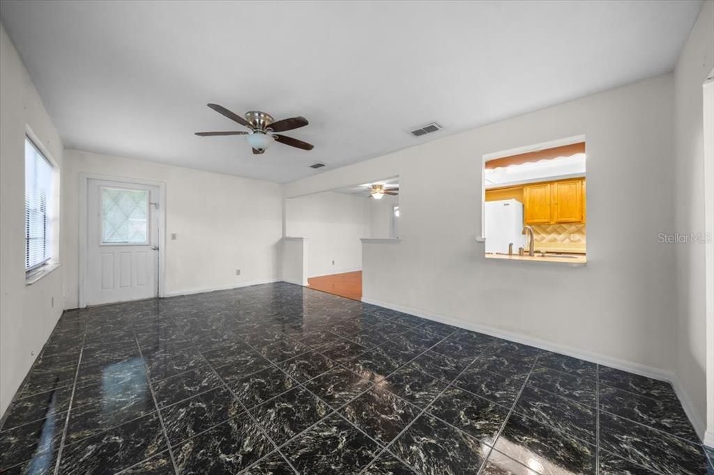 Empty room, Interior, Marble