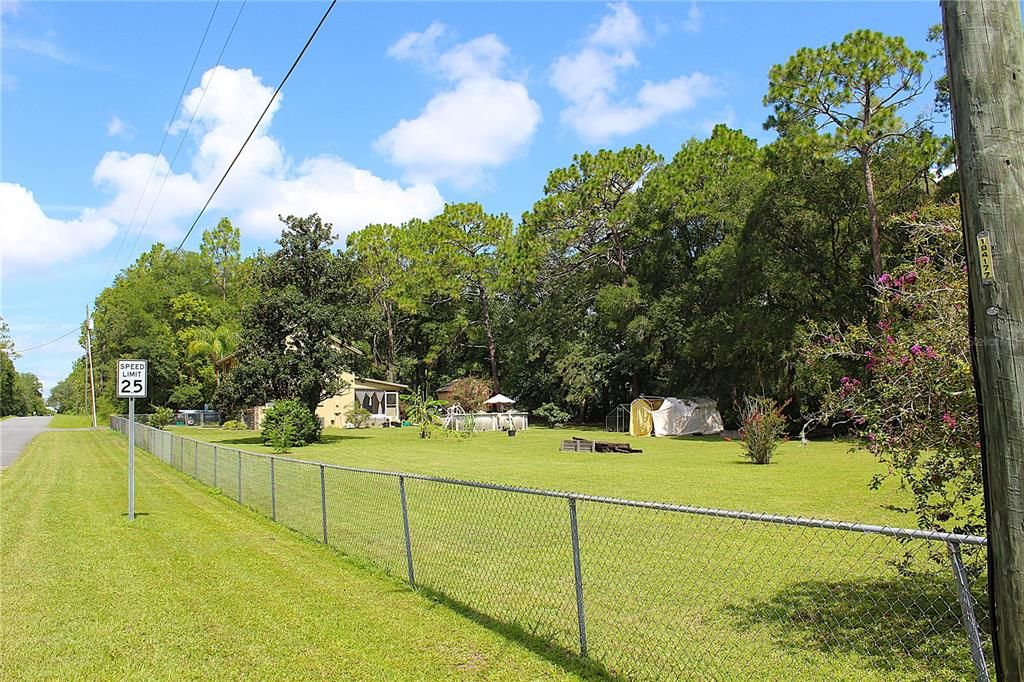 Backyard, Exterior