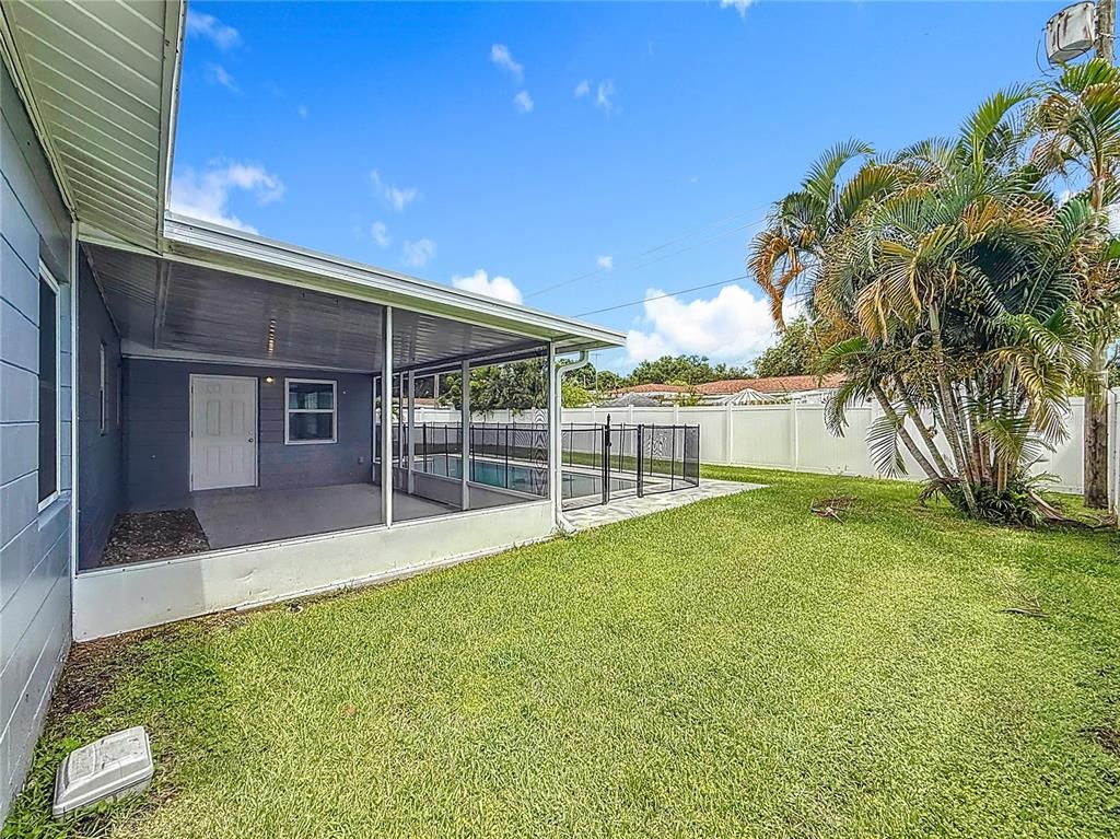 Backyard, Exterior