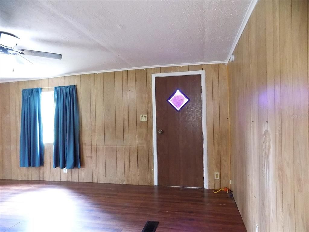 Empty room, Interior, Wood Texture Flooring, Wooden Walls