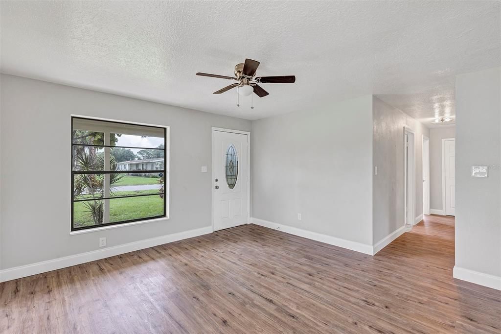 Empty room, Interior, Wood Texture Flooring
