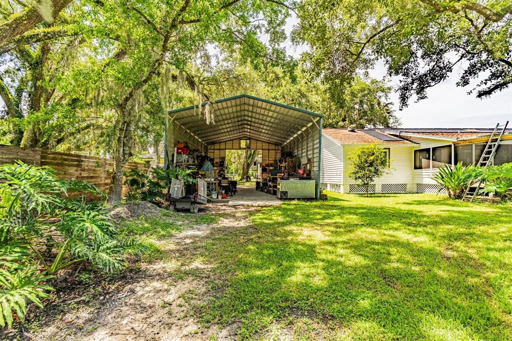 Backyard, Exterior