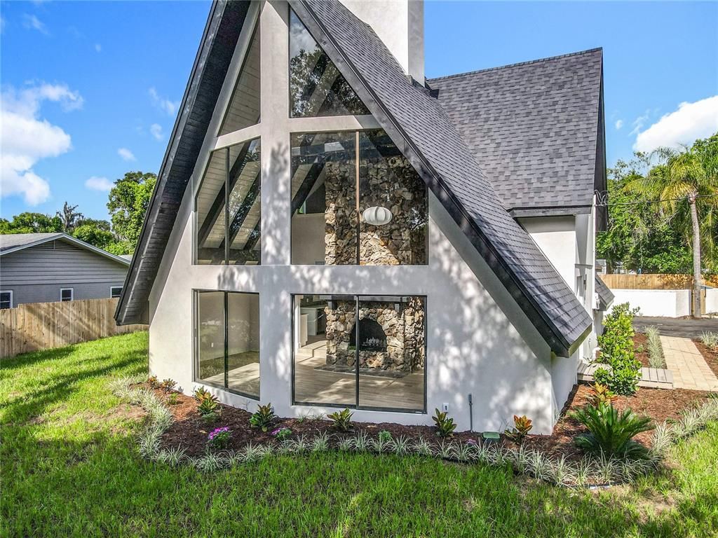 Backyard, Exterior
