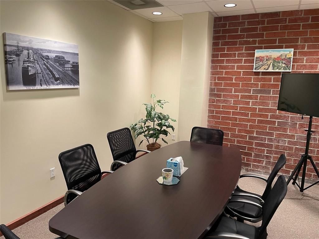 Dining room, Interior, Recessed Lighting, Stone Walls