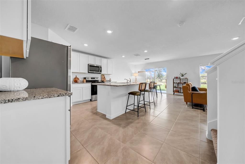 Interior, Kitchen, Recessed Lighting