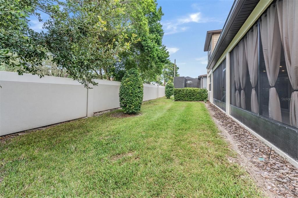 Backyard, Exterior
