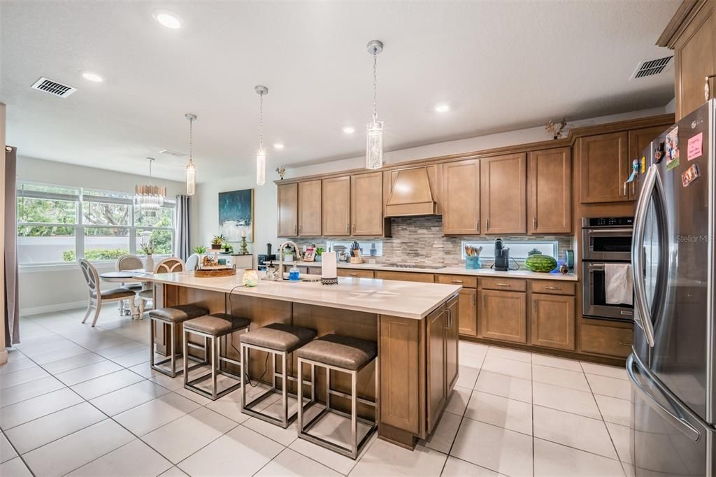 Dining room, Interior, Kitchen, Pendant Lights, Recessed Lighting