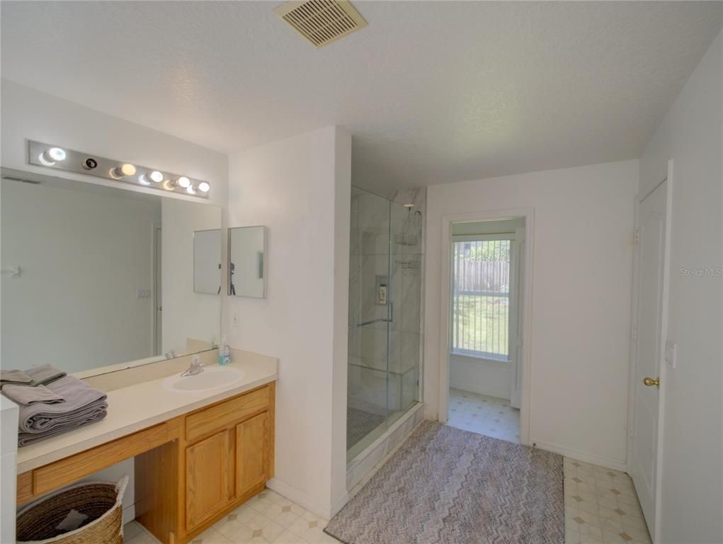 Bathroom, Dual Sink Vanities, Glass Shower, Interior