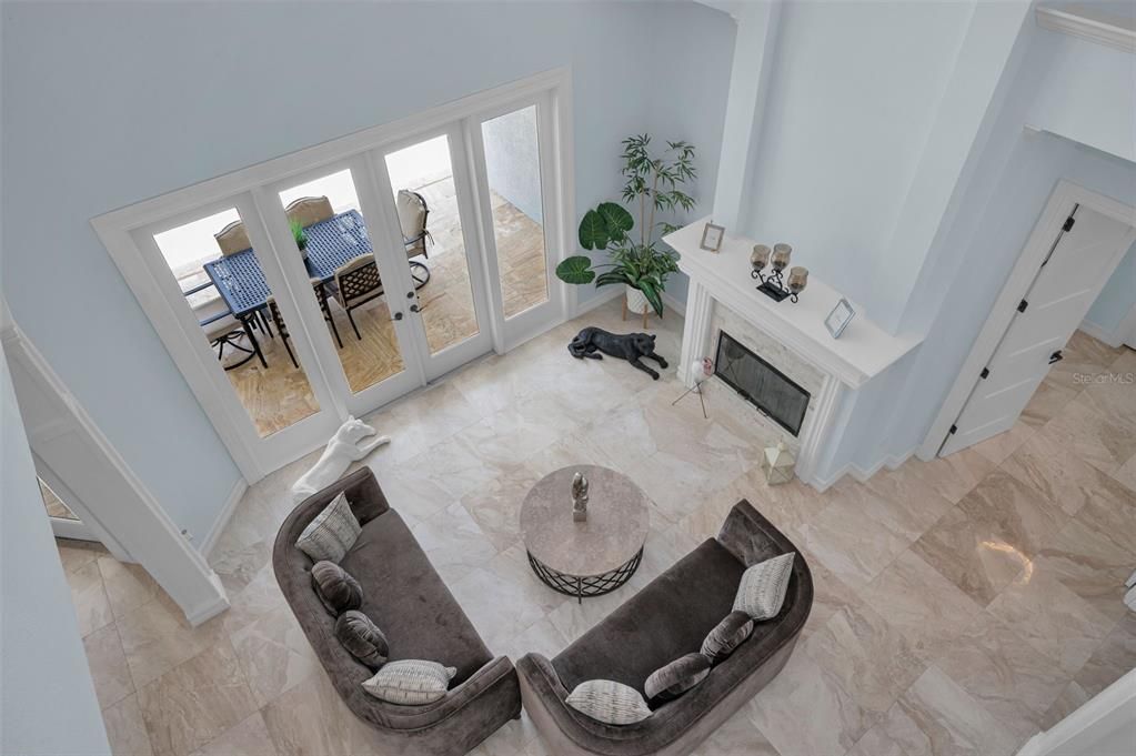 Fireplace, Interior, Living room