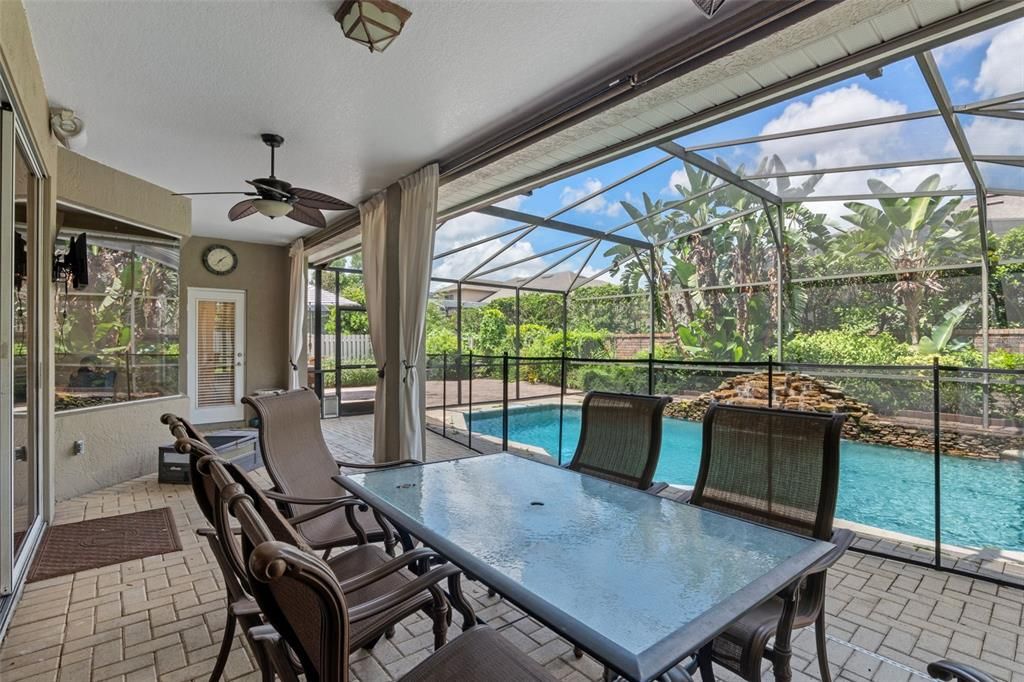 Dining room, Glass Ceilings, Interior, Pool, Sun Room