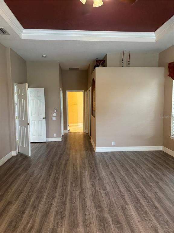 Empty room, Interior, Wood Texture Flooring