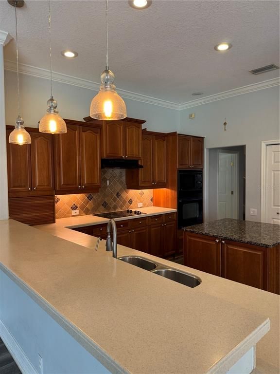 Interior, Kitchen, Pendant Lights, Recessed Lighting
