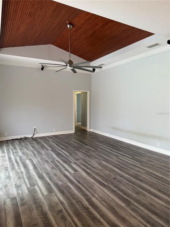 Empty room, Interior, Wood Texture Flooring