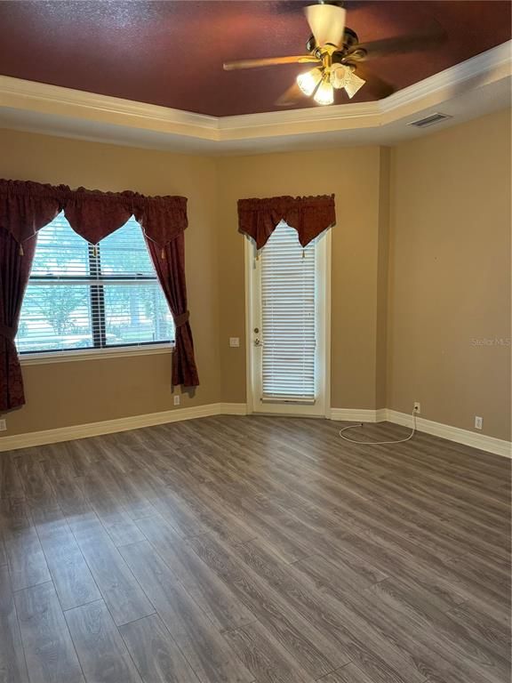 Empty room, Interior, Wood Texture Flooring