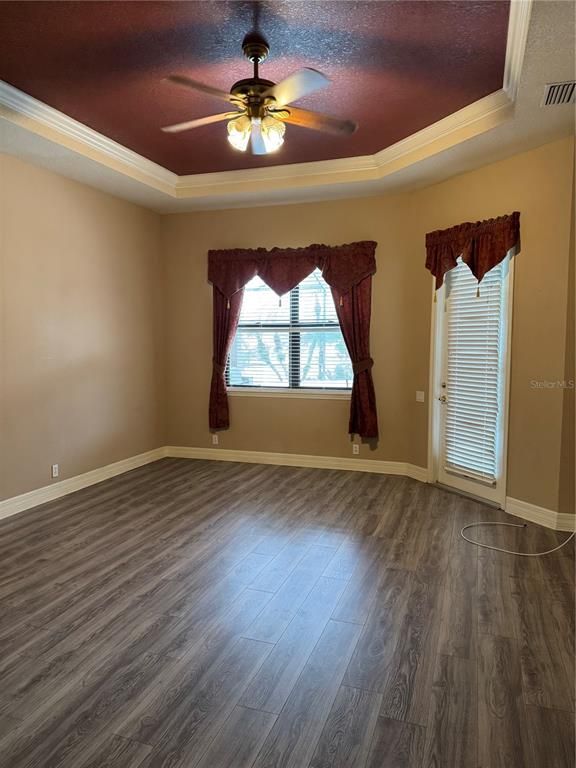 Empty room, Interior, Wood Texture Flooring