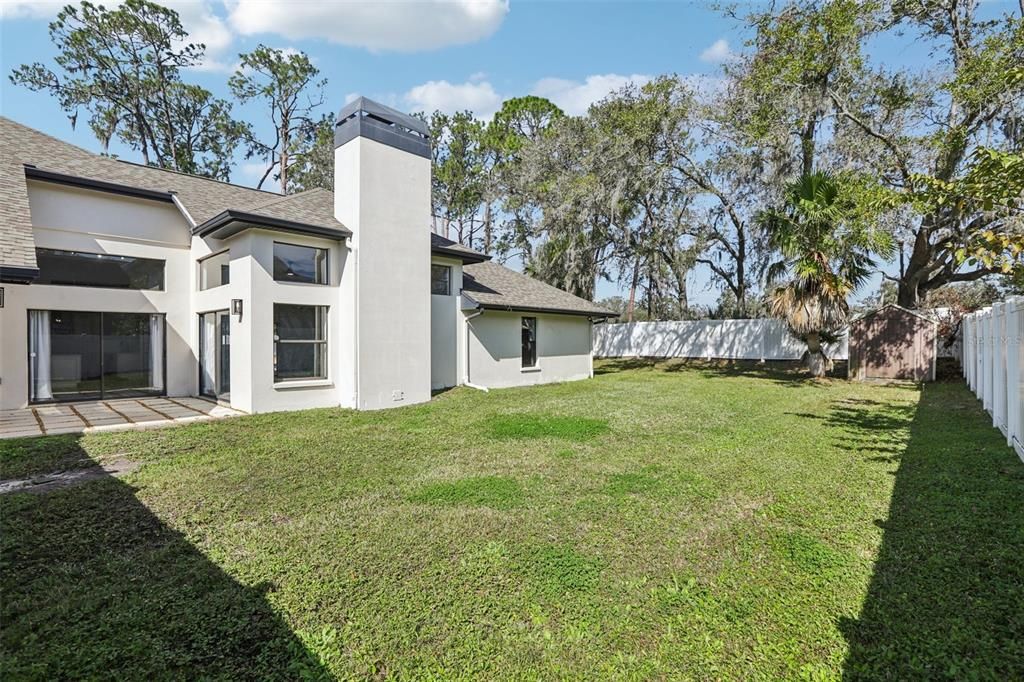 Backyard, Exterior