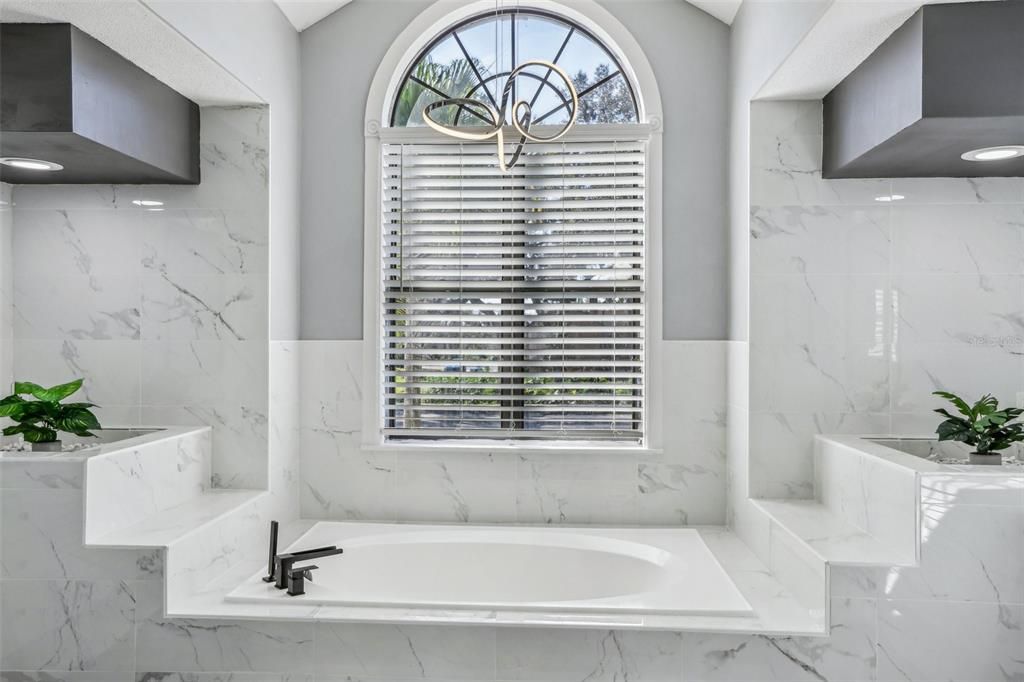 Bathroom, Interior, Marble Walls