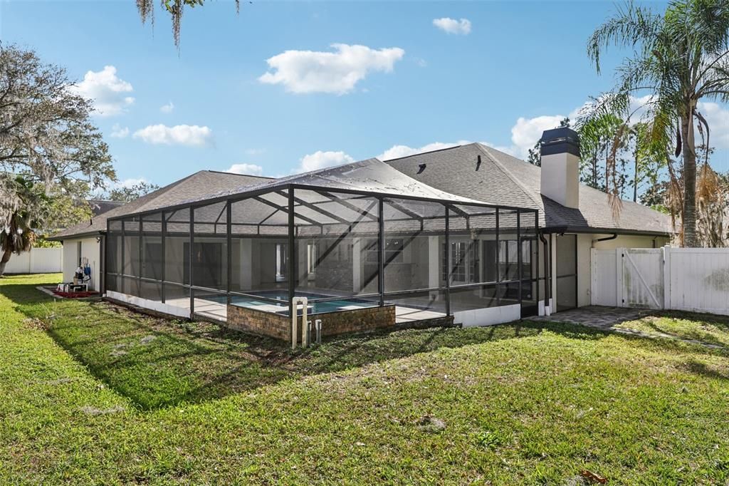 Backyard, Exterior