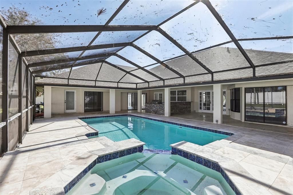 Glass Ceilings, Interior, Pool, Sun Room