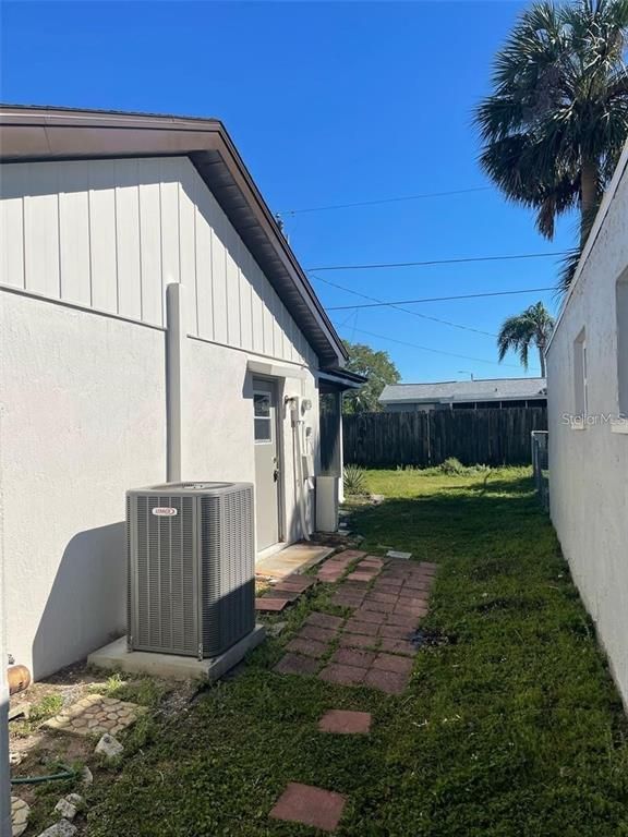 Backyard, Exterior