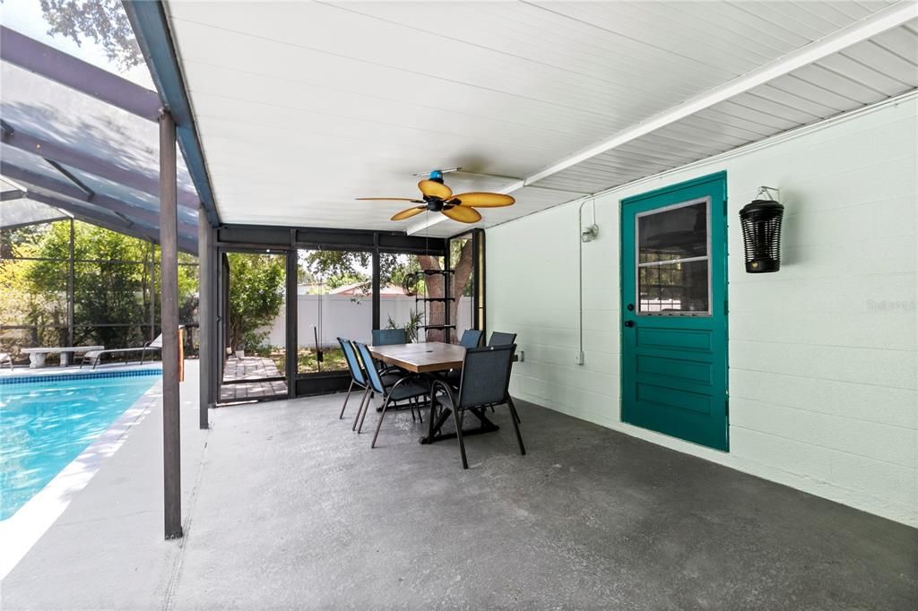 Dining room, Glass Ceilings, Interior, Pool, Sun Room
