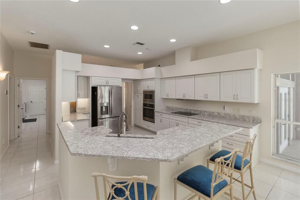 Interior, Kitchen, Recessed Lighting, Stainless Steel Appliances