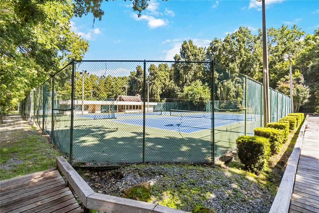Exterior, Tennis Courts
