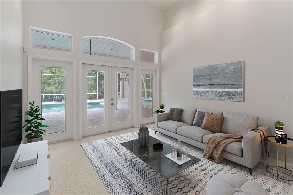 Interior, Living room