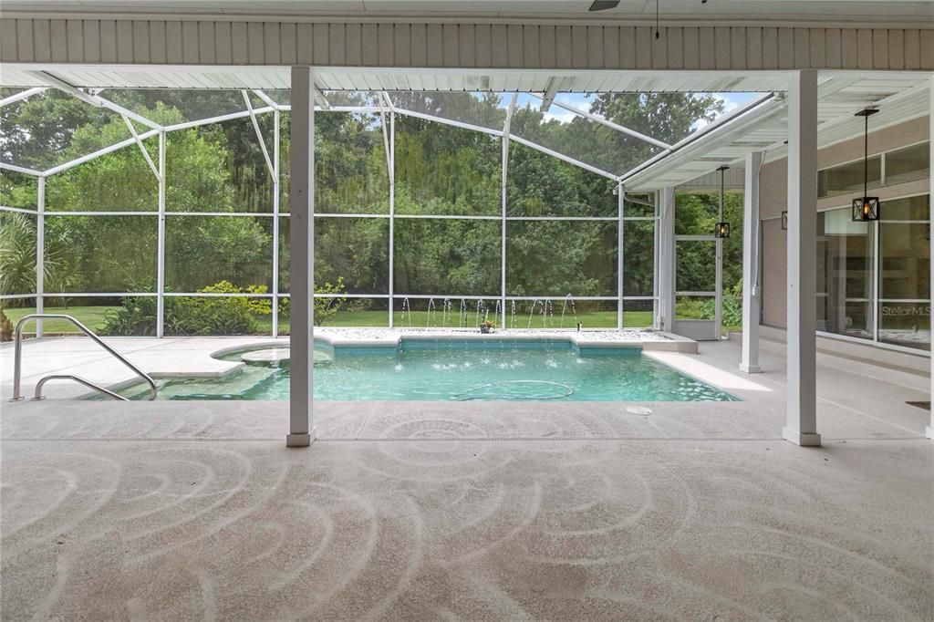 Glass Ceilings, Interior, Pool, Sun Room