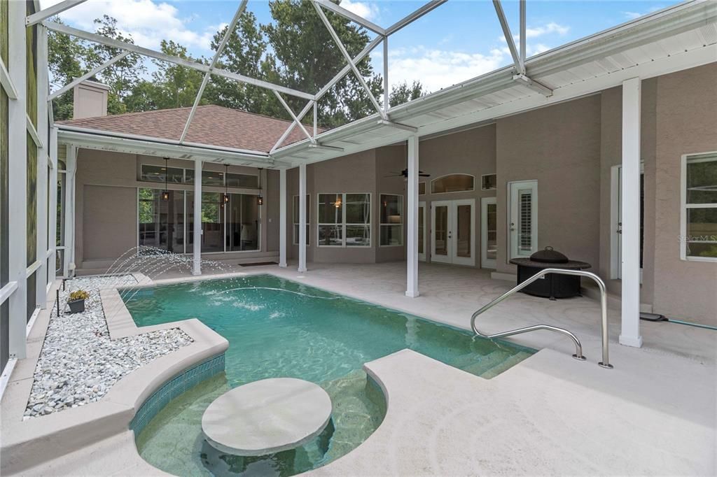 Glass Ceilings, Interior, Pool, Sun Room