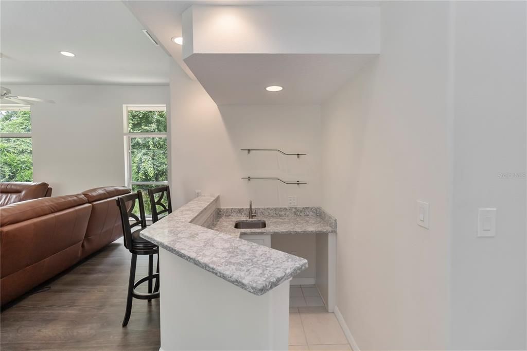 Interior, Recessed Lighting, Wood Texture Flooring